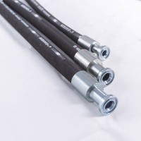 Hydraulic Rubber Pressure Hose Sae100r1/r2/r3/1sn/2sn/en856 4sh/4sp/air/water Hose