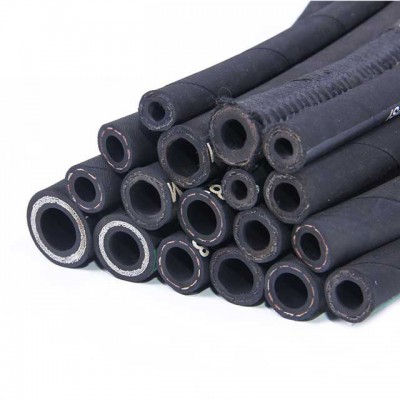 8 Inch Braided Stainless Steel Fuel High Pressure Flexible Air Hydraulic Rubber Hose