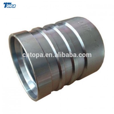 01400 Hydraulic hose fitting crimped ferrule