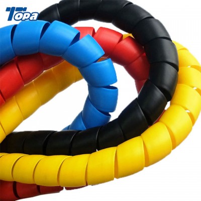 PP colorful spiral hose protection for high pressure hose